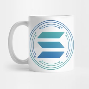 Solana Crypto Gift Idea Design Mug